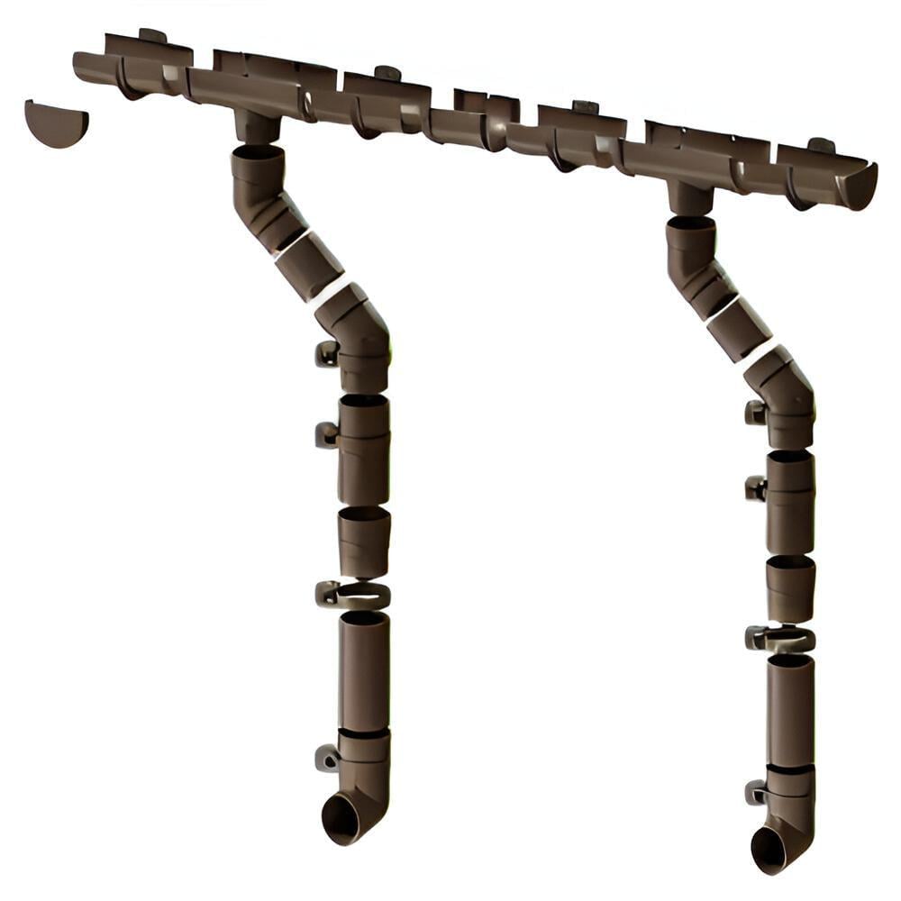 Комплект водостока SIMBUD Premium 12/3 м XL 135/100 Коричневый (3859574) Комплект водостока SIMBUD Premium 12/3 м XL 135/100 Коричневый (3859574)