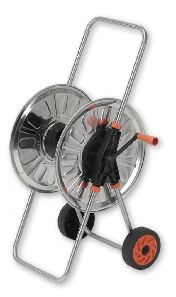 Тележка для шланга Bradas CARINOX нержавеющая сталь 1/2" 80 м