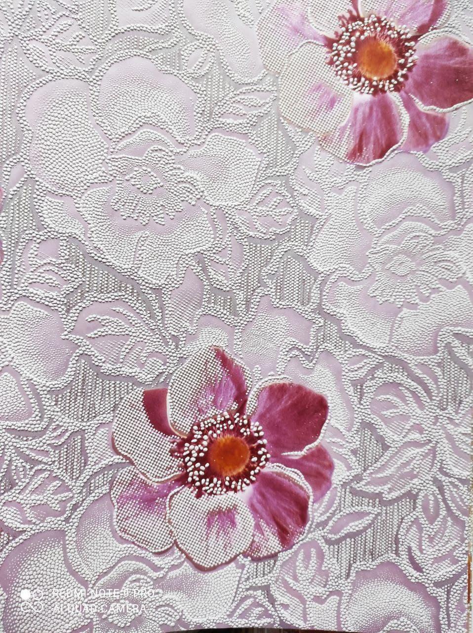 Обои пеноакриловые Слов'янські шпалери Тина 714906П 0,53x10,05 м Сиреневый (4824033240518)