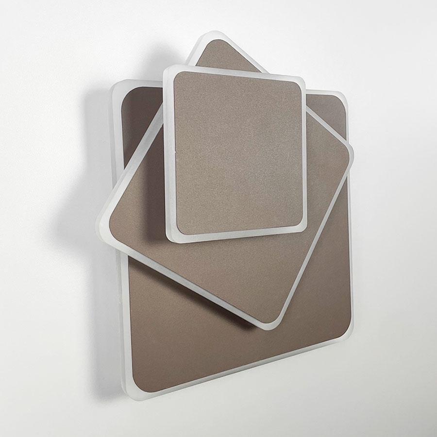 Светильник квадратный LED-трансформер 26х26 см Коричневый (8663/3F CF С) - фото 4 Светильник квадратный LED-трансформер 26х26 см Коричневый (8663/3F CF С) - фото 4