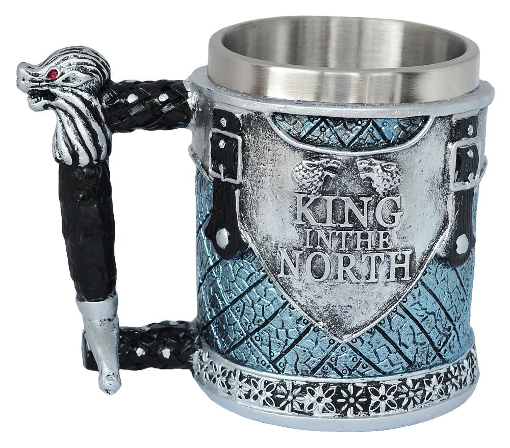 Чашка Cup Game of thrones King in the North 3D 330 мл (GT С 501)