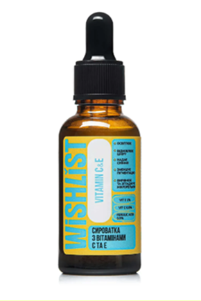 Сироватка Wishlist Vitamin C&E з вітамінами C та E 30 мл (WL-01-414)