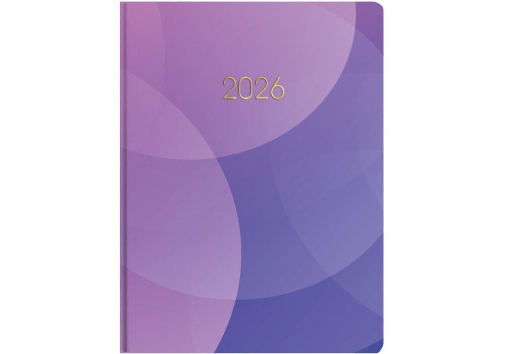 Дневник датированный 2026 Economix Color A5 336 стр. принт (E21857)