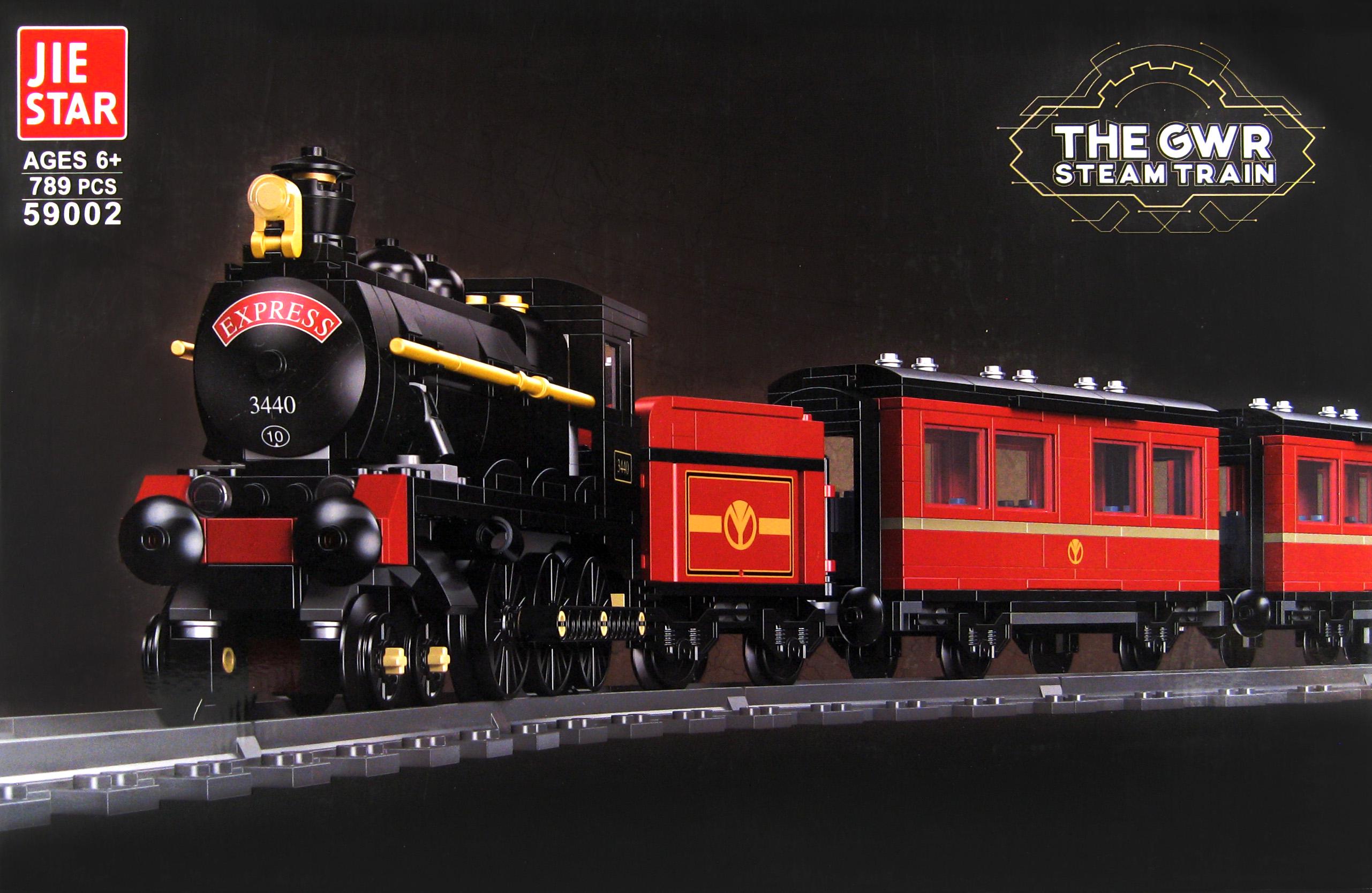 Конструктор Jie Star 59002 паровоз вагоны 789 деталей (59002 ) - фото 6 Конструктор Jie Star 59002 паровоз вагоны 789 деталей (59002 ) - фото 6