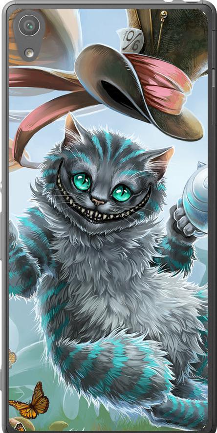 Чехол на Sony Xperia XA F3112 Чеширский кот 2 (3993u-399-42517)