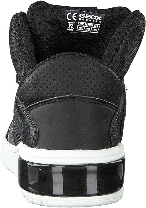 Кросівки демі високі Geox XLED з підсвіткою р. 32 Black (17708308) - фото 3