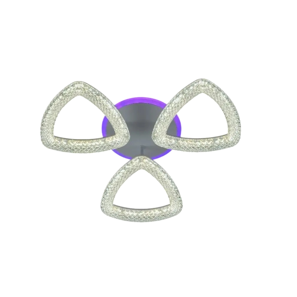 Люстра светодиодная Svet 53W с цветной подсветкой 3000-6000К Белый (SC-3635/3C WH+PK/BU/PL) Люстра светодиодная Svet 53W с цветной подсветкой 3000-6000К Белый (SC-3635/3C WH+PK/BU/PL)