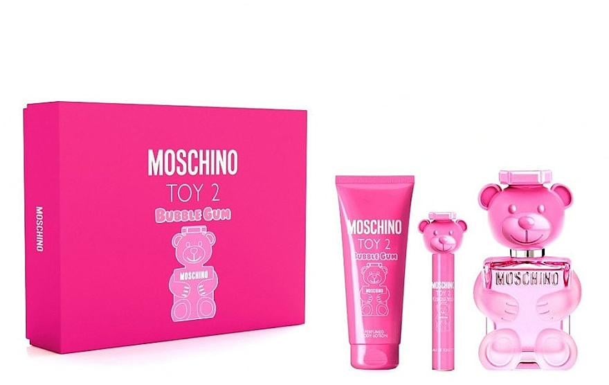 Подарочный набор для женщин Moschino Toy 2 Bubble Gum edt 100 мл/edt 10 мл и b/l 100 мл (381796) Подарочный набор для женщин Moschino Toy 2 Bubble Gum edt 100 мл/edt 10 мл и b/l 100 мл (381796)