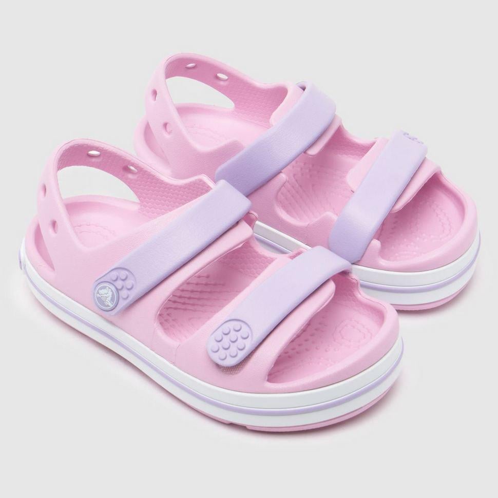 Сандалії для дівчинки Crocs Toddler Crocband Cruiser Sandal Ballerina /Lavender р. 38-39 Рожевий (22360) Сандалії для дівчинки Crocs Toddler Crocband Cruiser Sandal Ballerina /Lavender р. 38-39 Рожевий (22360)