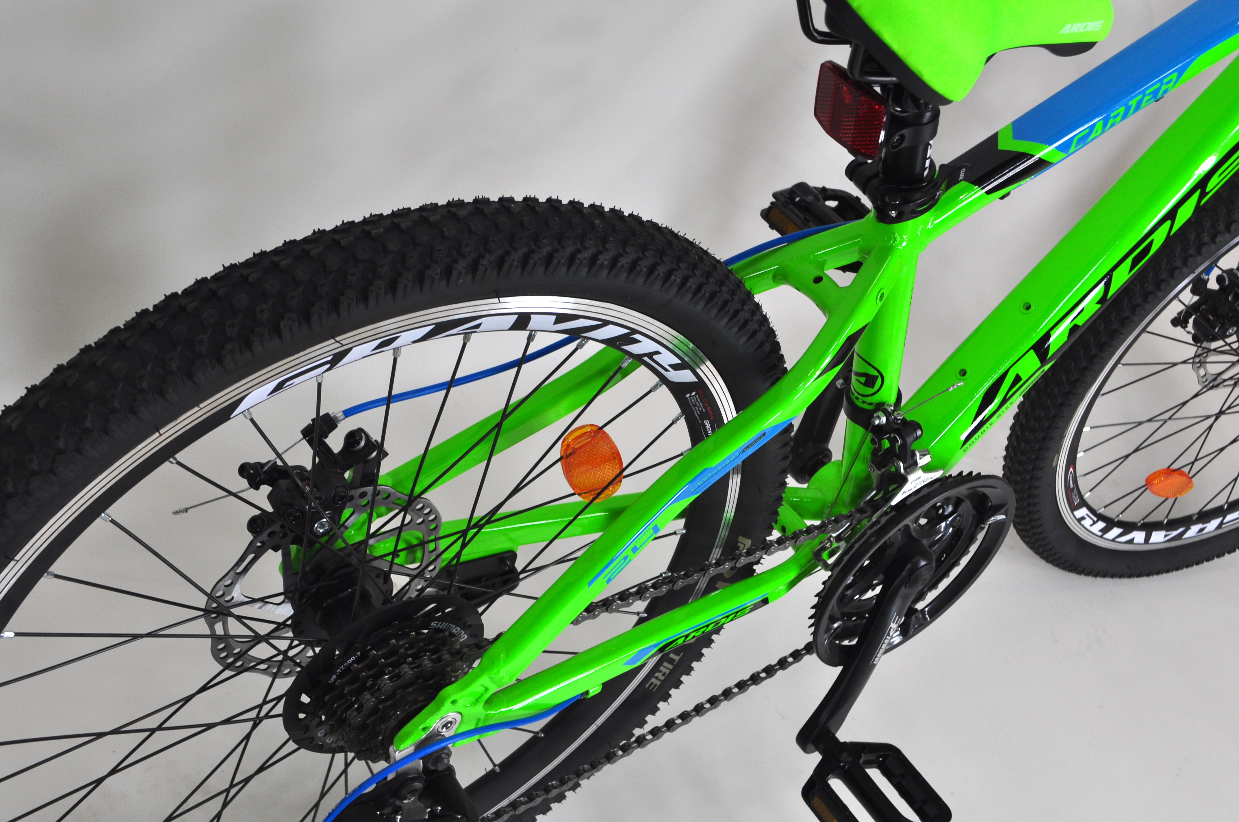 Велосипед підлітковий 24" Ardis Carter 13" Зелений - фото 15 Велосипед підлітковий 24" Ardis Carter 13" Зелений - фото 15