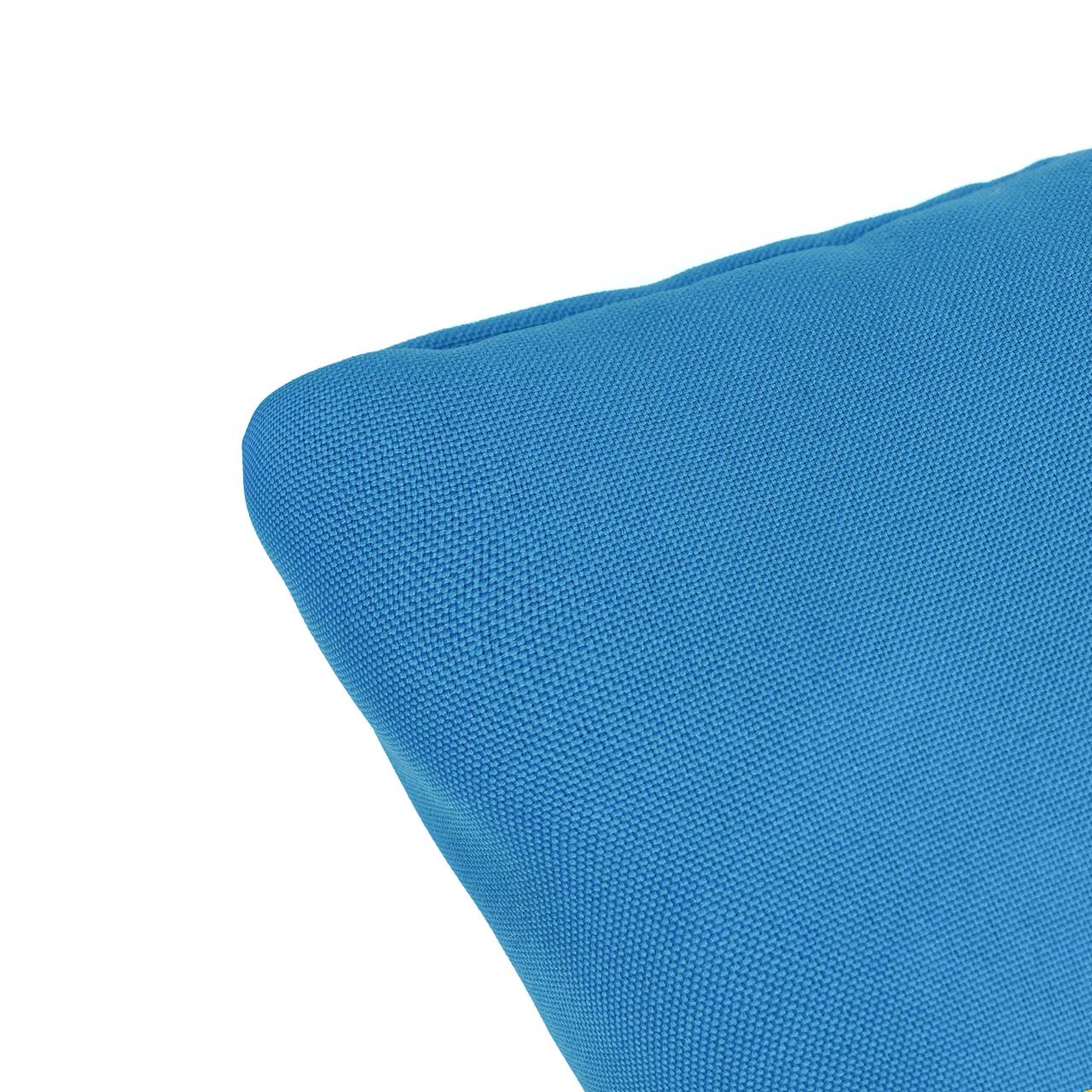 Подушка для стула/кресла/табурета 55x55x8 см Голубой (2127041646) - фото 3