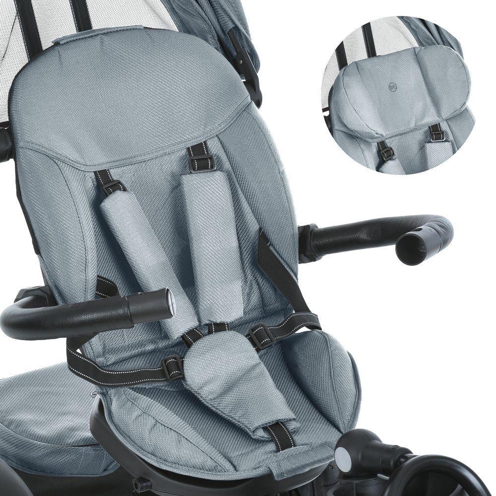 Дитячий велосипед триколісний El Camino ME 1193 Modena Gray (818830199) - фото 7