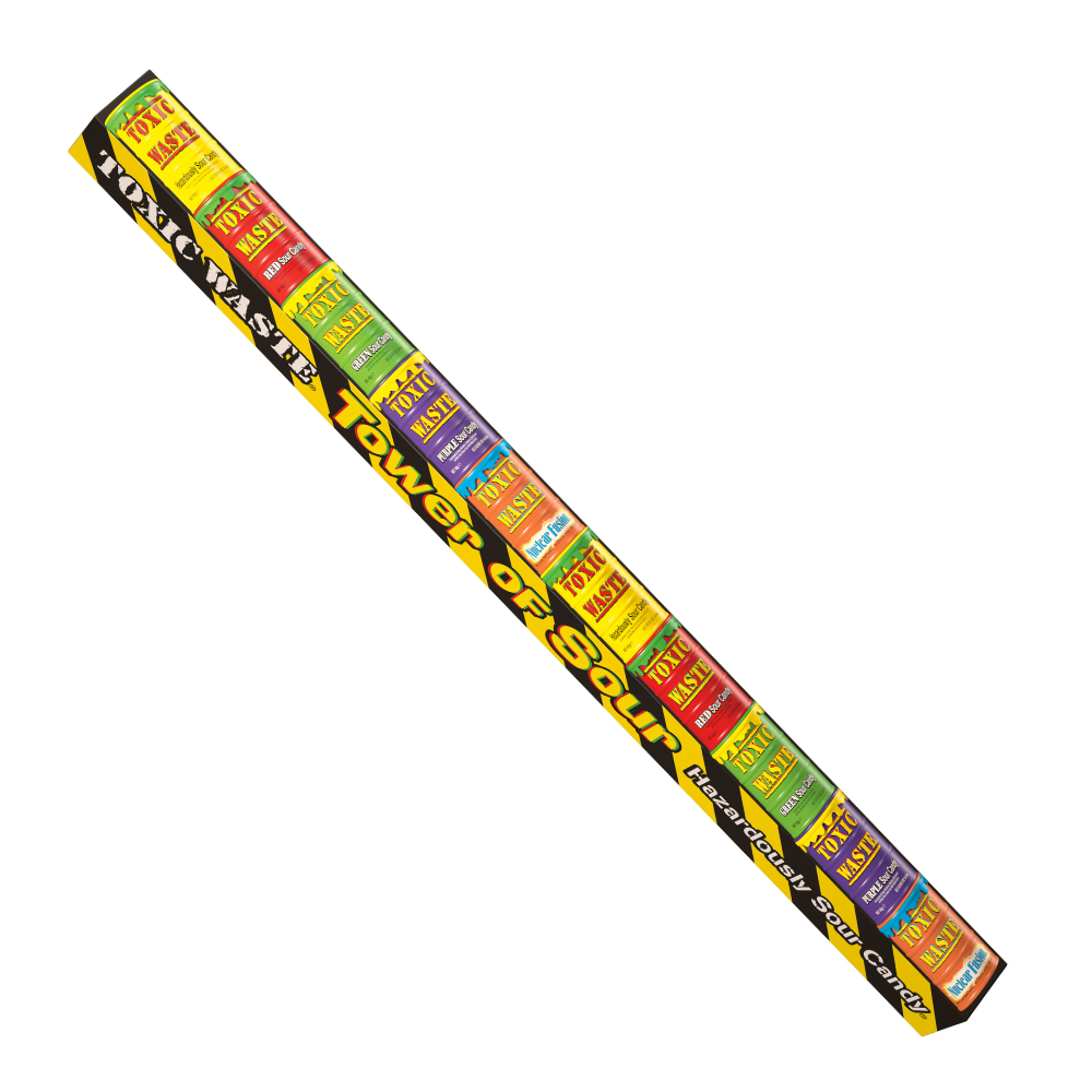 Конфеты кислые Toxic Waste Tower Of Sour 420 г (2379288822)