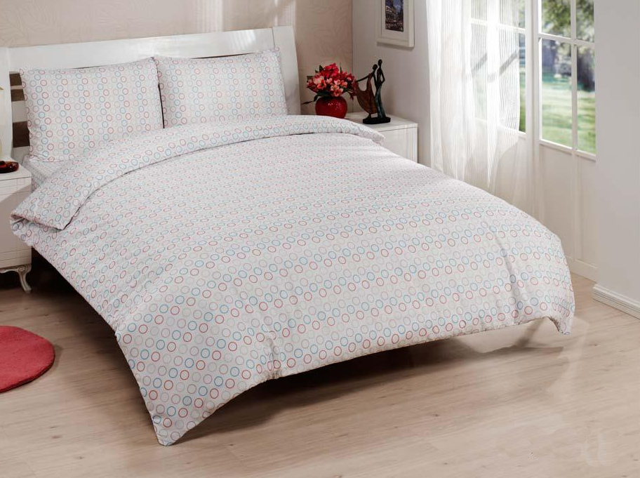 Комплект постільної білизни Le Vele Dophia Circle полуторний 160х220 см (lv-338)