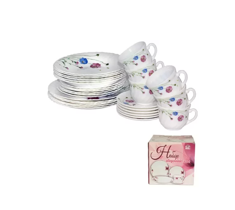 Набор обеденный SNT Весенние цветы 30 пр. (MSN-450-110-30)