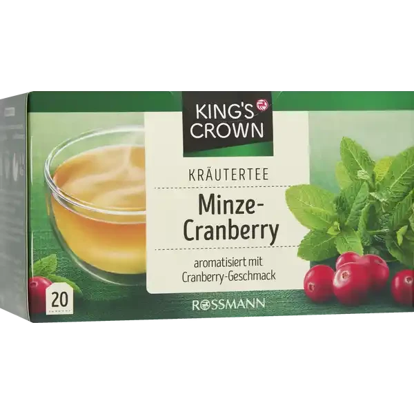 Чай трав'яний KING'S CROWN з м'ятою та журавлиною (1929886418)