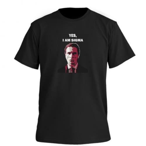 Футболка мужская Owi Premium "Yes, I am Sigma" S Черный (15537507-2-192398-S)