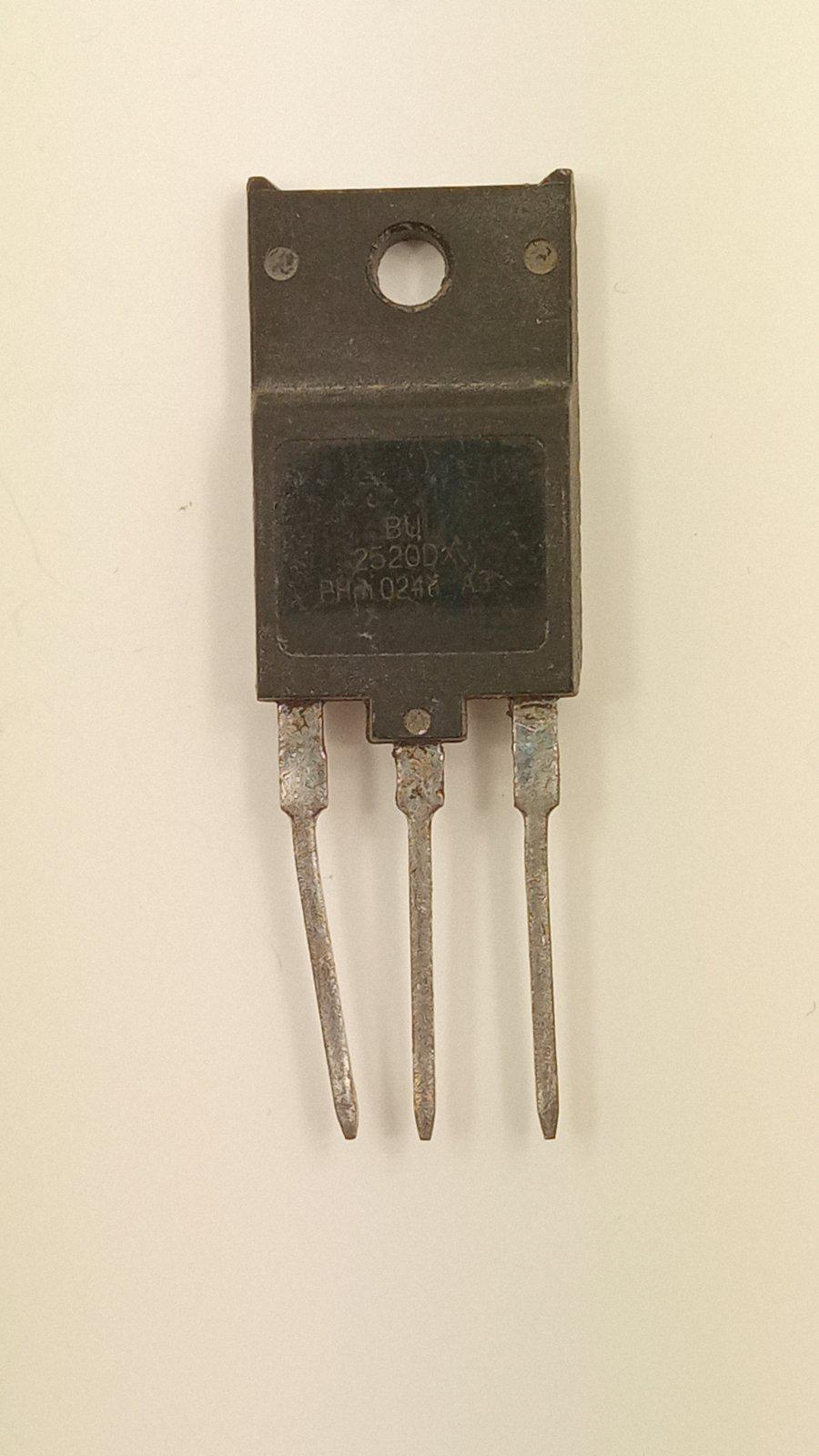 Транзистор BU2520DX NPN+D1500V 6A 16-64 kHz (02678)