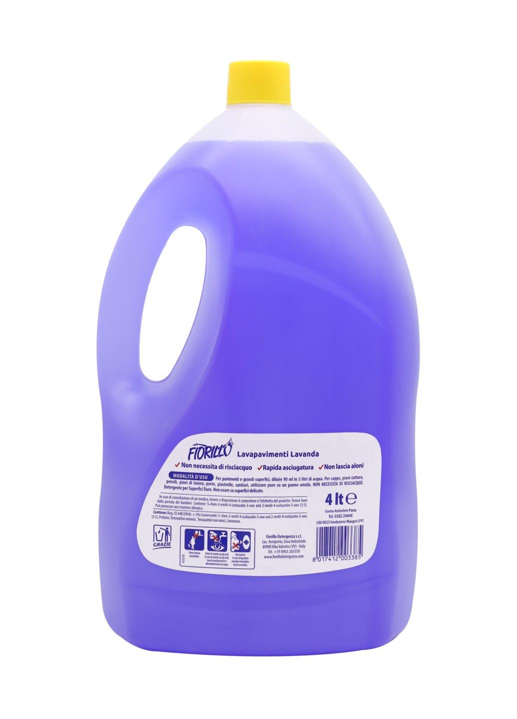 Средство для мытья пола Fiorillo Lavanda 4 л (НФ-00003929) - фото 2