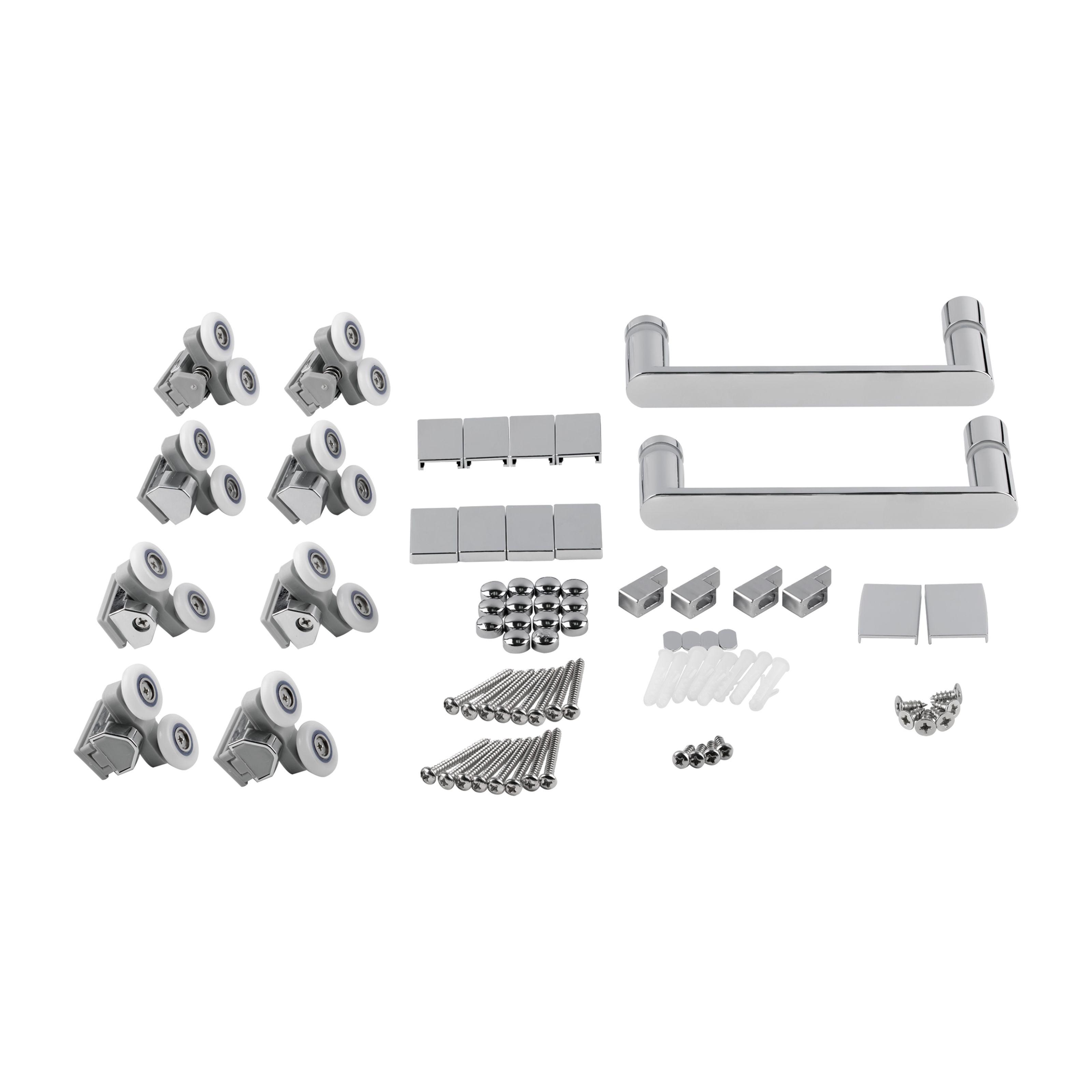 Душова кабіна Qtap Taurus/Robin TAUCRM1099AC6SET 90x90x202 см Хром (124535) - фото 10