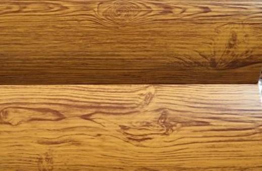 Сайдинг металлический блок-хаус 1-х сторонний 370х1000 мм глянець Светлое дерево Сайдинг металлический блок-хаус 1-х сторонний 370х1000 мм глянець Светлое дерево