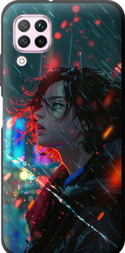 Чехол на Huawei Nova 6SE Ночные огни (6096b-1823-42517)