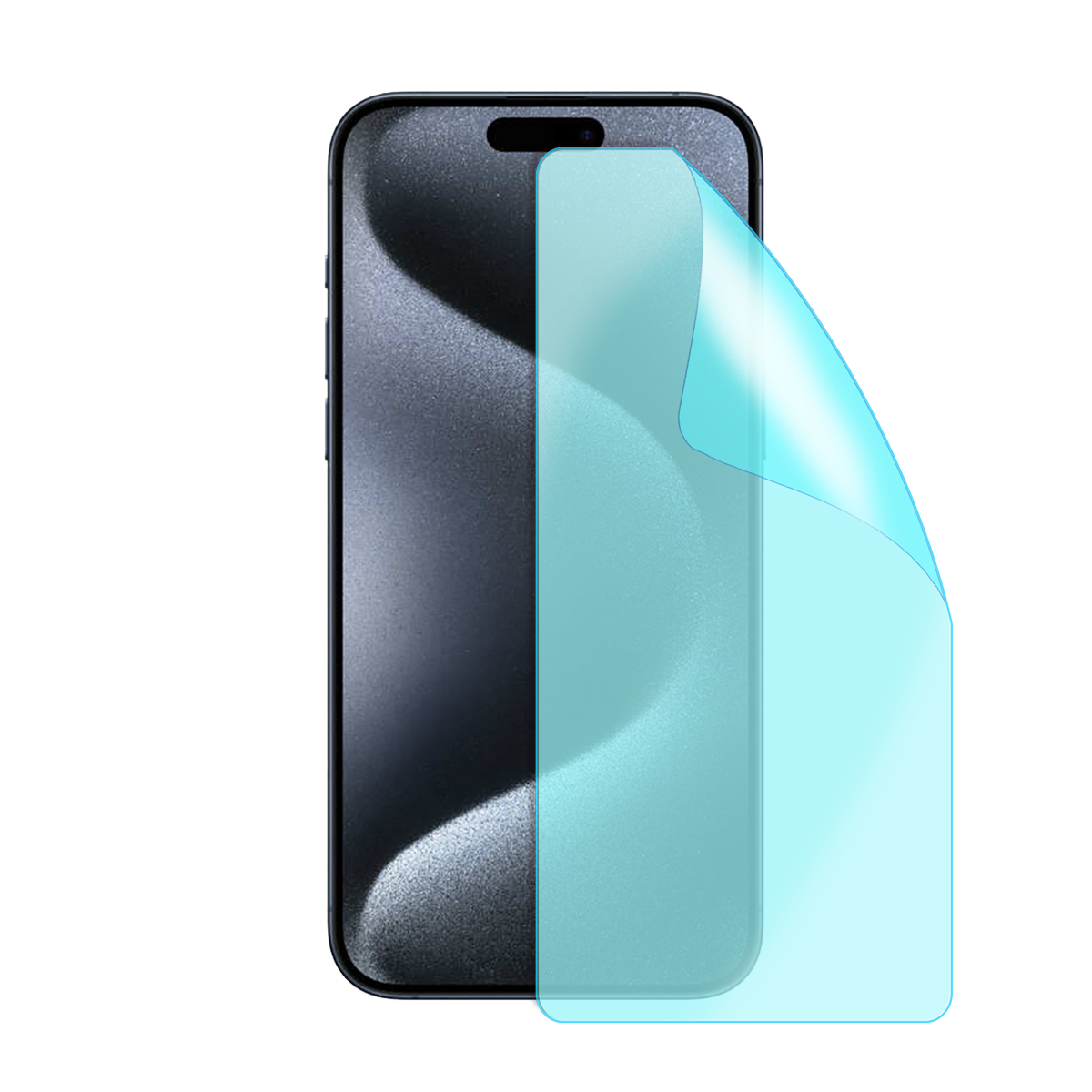 Гидрогелевая пленка для Apple iPhone 15 Pro Max серии grade B (HF-B02SNG-002-023)