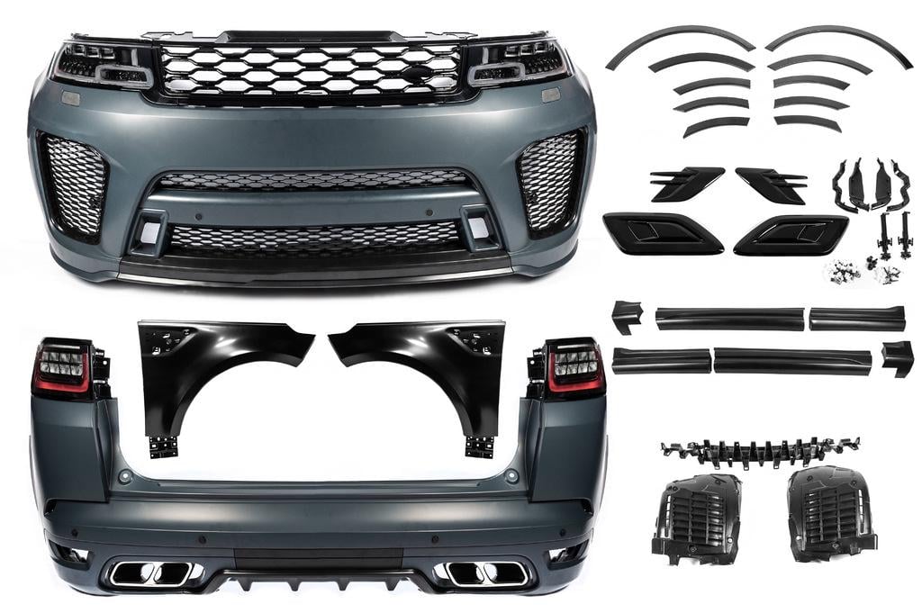 Комплект рестайлинга в 2021 году GBT для Range Rover Sport 2014-2022 гг. разные материалы Под покраску