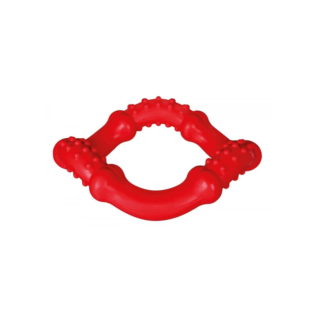 Игрушка для собак Trixie Кольцо изогнутое литое 15 см Красный (4011905033600_2)