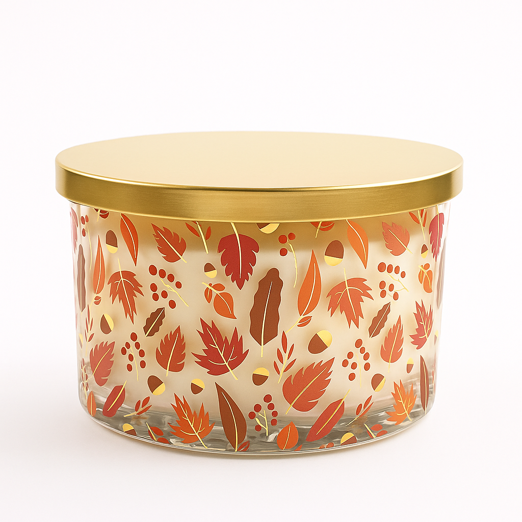 Ароматическая свеча Home Pepco Pumpkin Spice Latte с крышкой