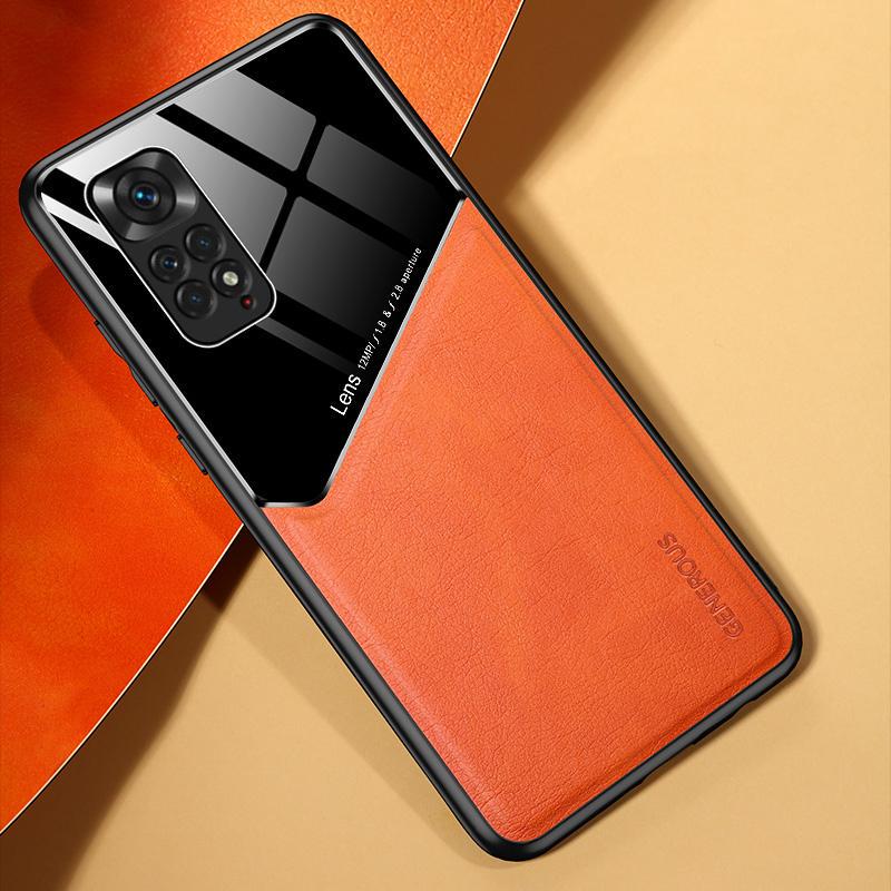 Комбинированный чехол Generous Xiaomi Redmi Note 11 Orange (29925-2C)