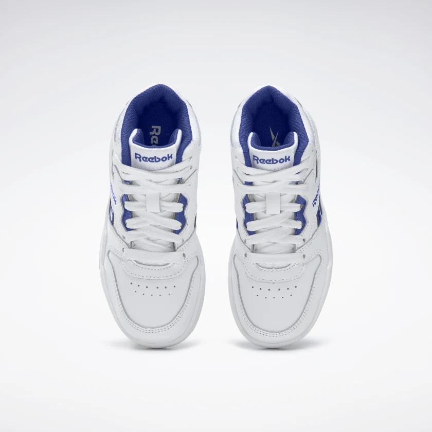 Кроссовки Reebok BB 4500 Court р. 3,5/34,5 23,5 см White/White/Bright Cobalt (13885749) - фото 7