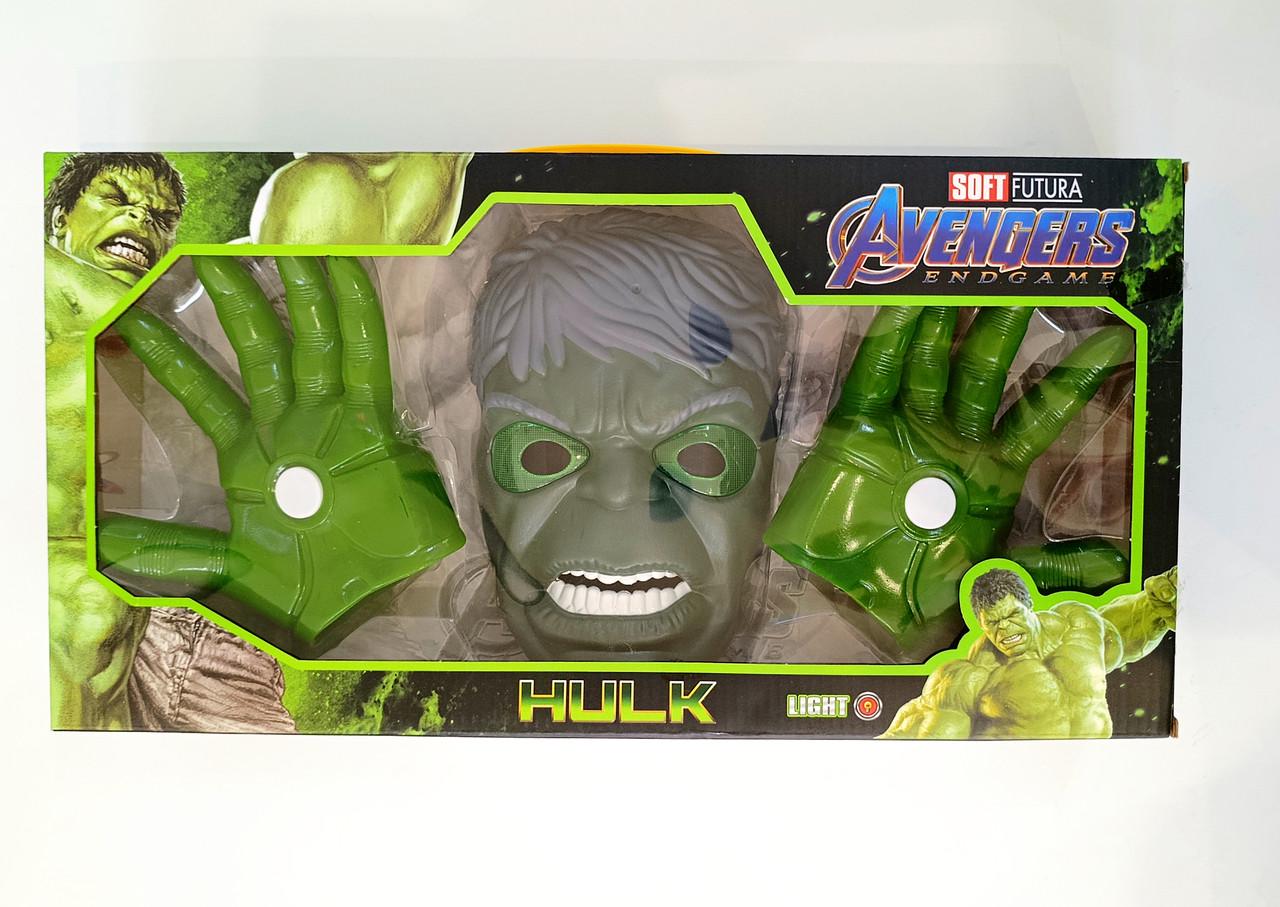 Набор Халка маска и перчатки 47х24х7 см