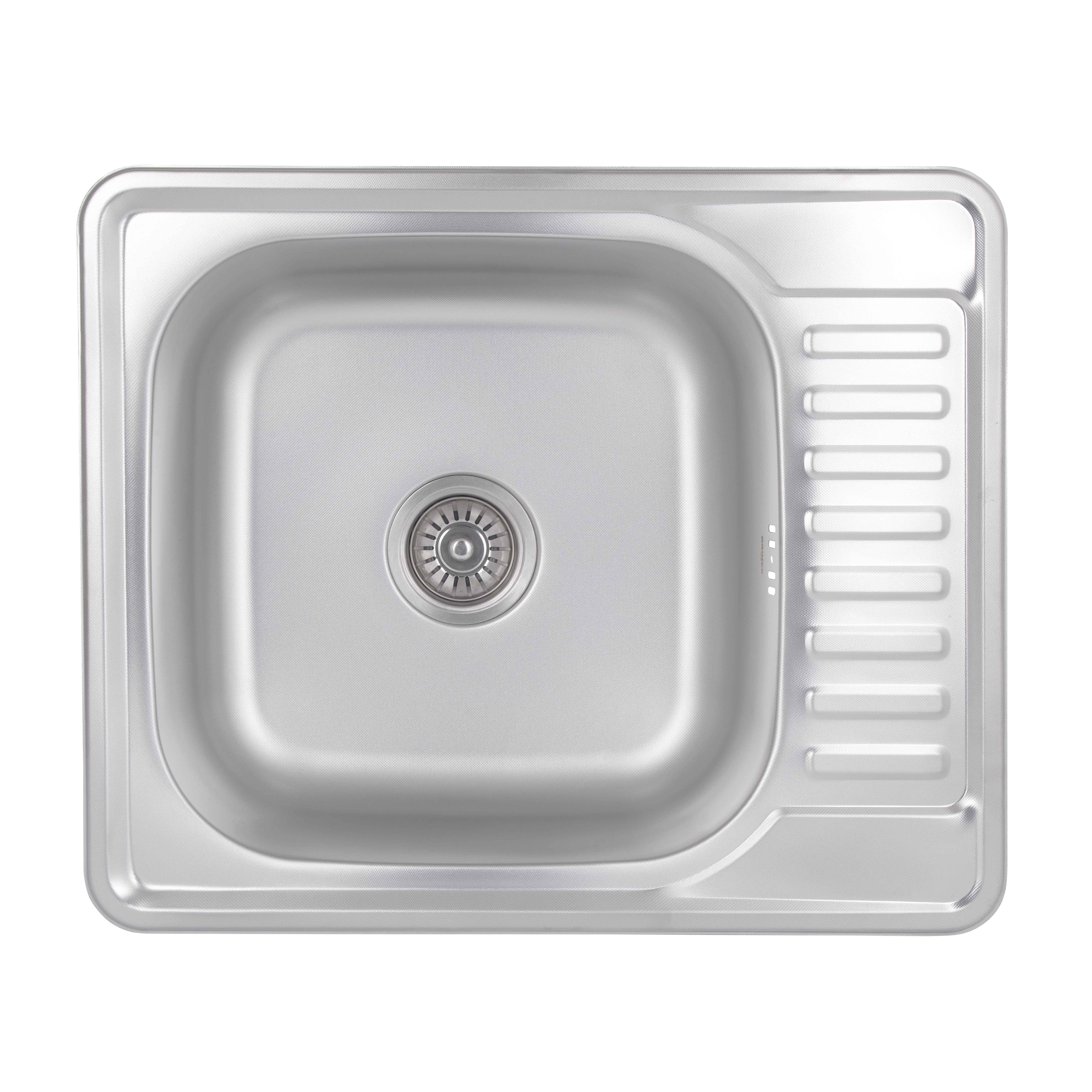 Мойка для кухни Brinex 5848 Micro Decor 0,8мм (BRIN5848MDEC08)