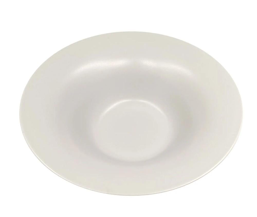 Тарелка глубокая Krauff Hattu White 21,5 см (f1cd4cb0)