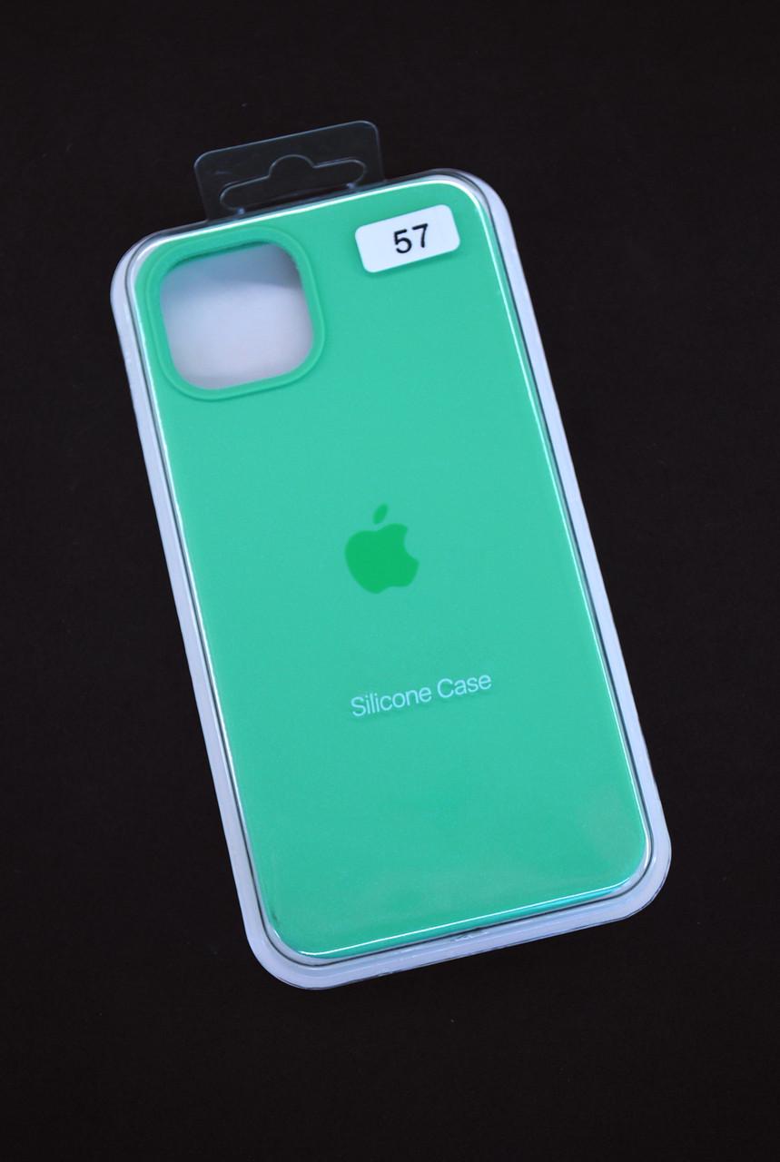 Чехол для телефона iPhone 15ProMax Silicone Case FULL №57 grass