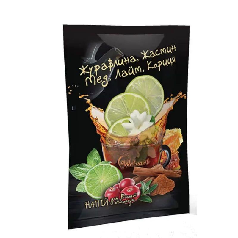 Чай концентрированный Welvart с клюквой/жасмином/медом/лаймом и корицей 20 шт. (57227)