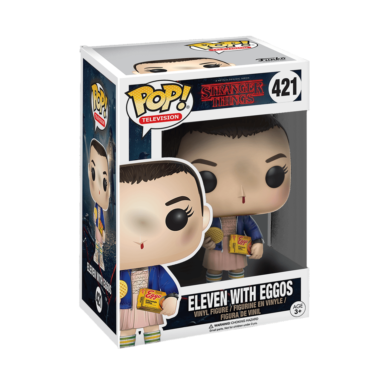 Фигурка Funko Pop Stranger Things Eleven with Eggos (2266910250)