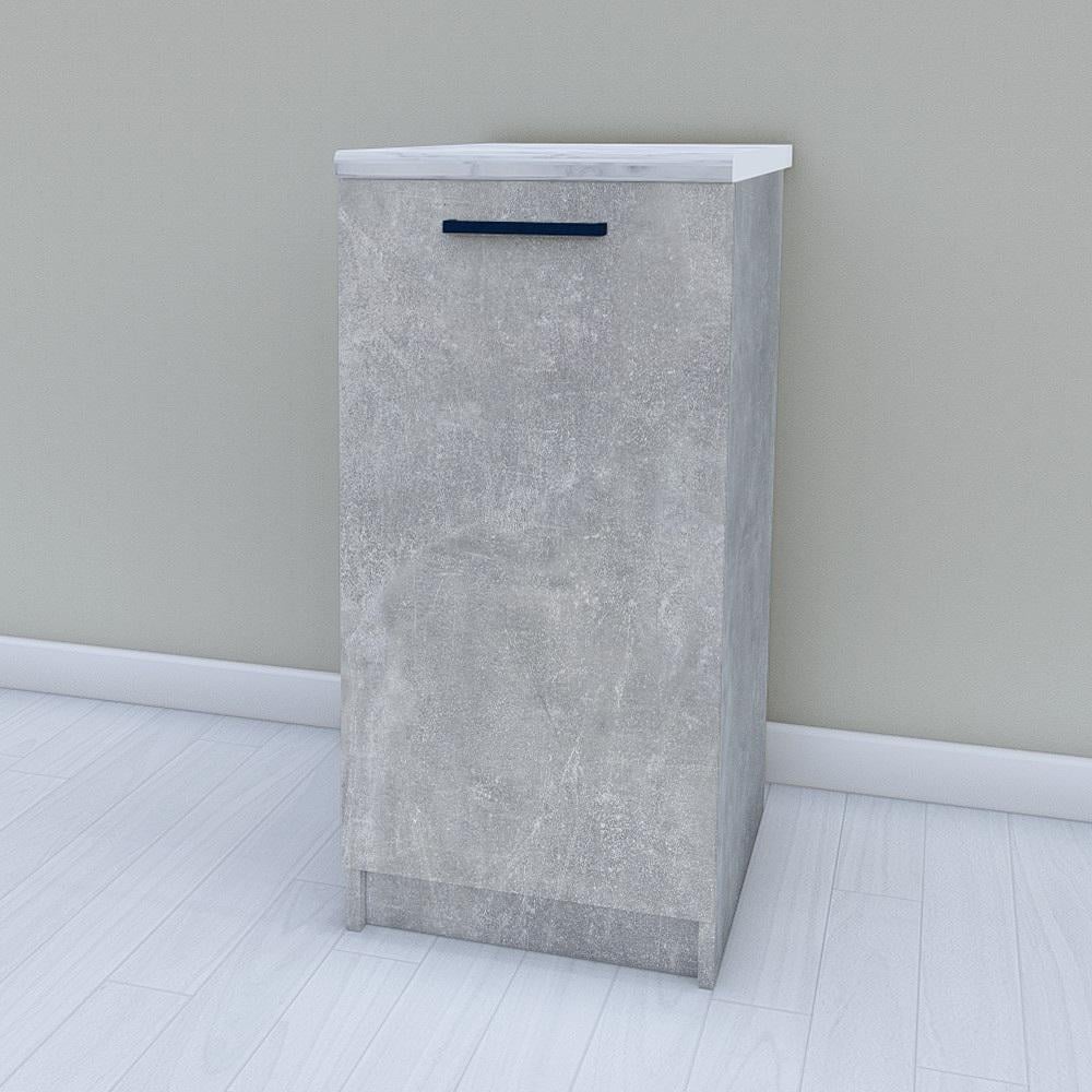 Модуль нижний на кухню 400 мм Бетон (М14а)