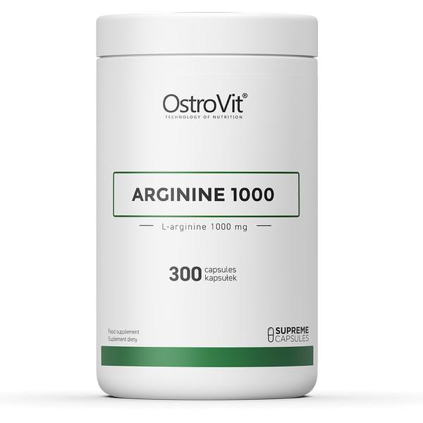 Аминокислота OstroVit Arginine 1000 300 капсул