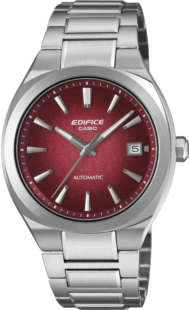 Наручные часы мужские Casio Edifice Automatic EFK-200D-4AER с сапфировым стеклом/стальным корпусом/водозащитой 100 м Красный (3146350074)