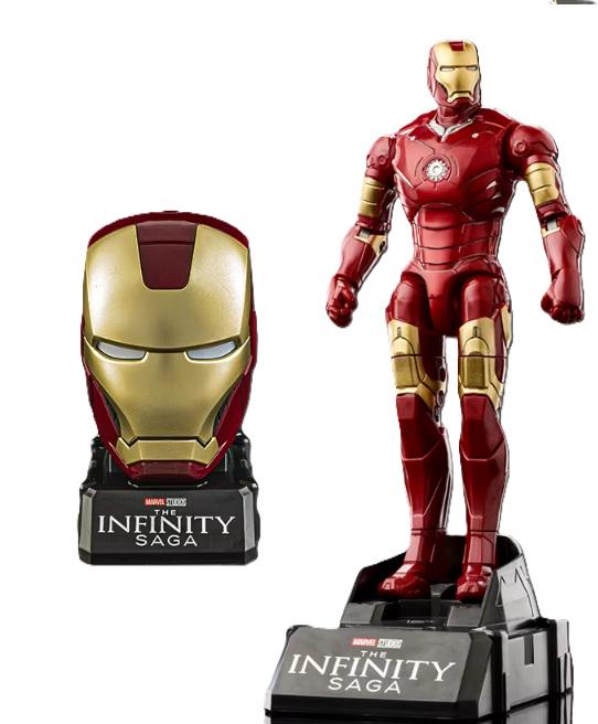 Ігрова фігурка Залізна Людина MARK 3 Iron Man MARVEL набір з головою на підставці 19,5 см (687)