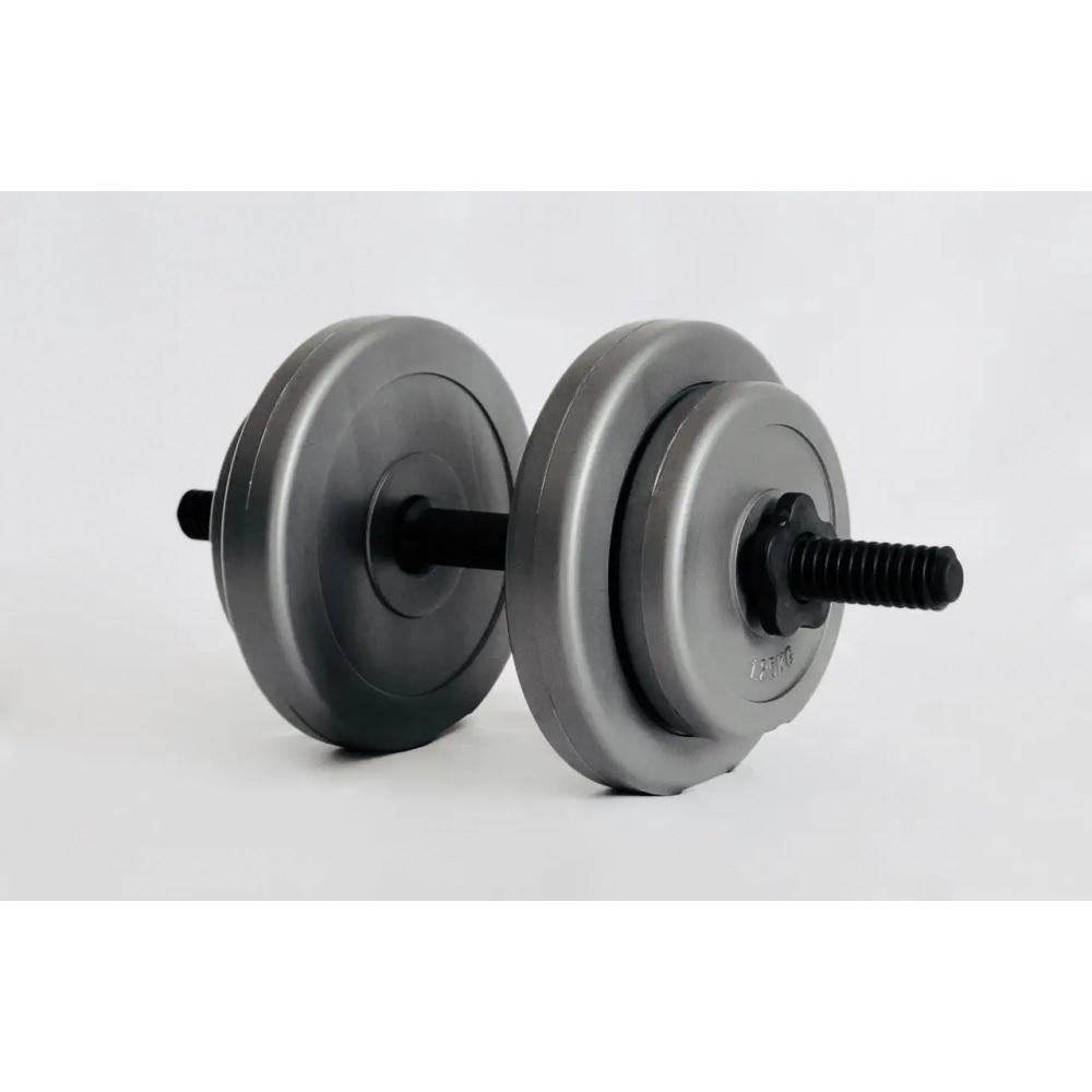 Гантель WCG 8 кг Сірий (17076) - фото 2 Гантель WCG 8 кг Сірий (17076) - фото 2