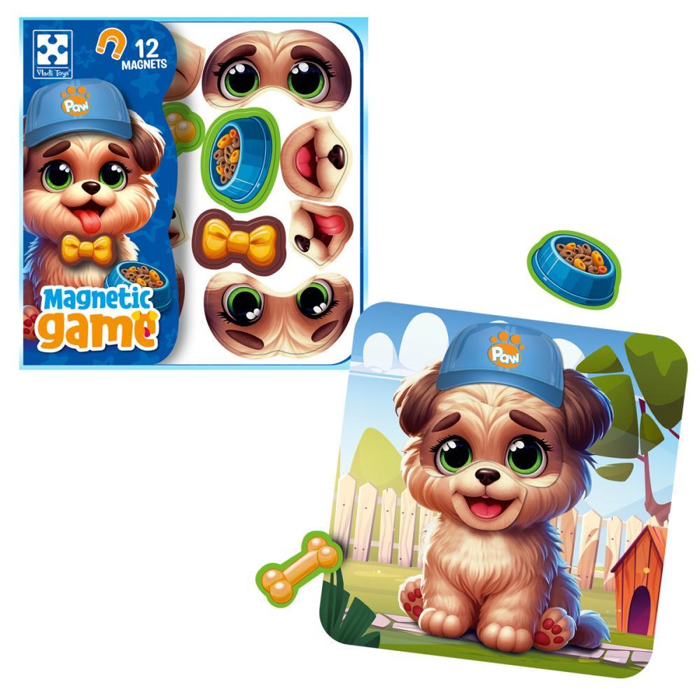 Игра развивающая Vladi Toys магнитная Эмоции Песика (VT3220-04)
