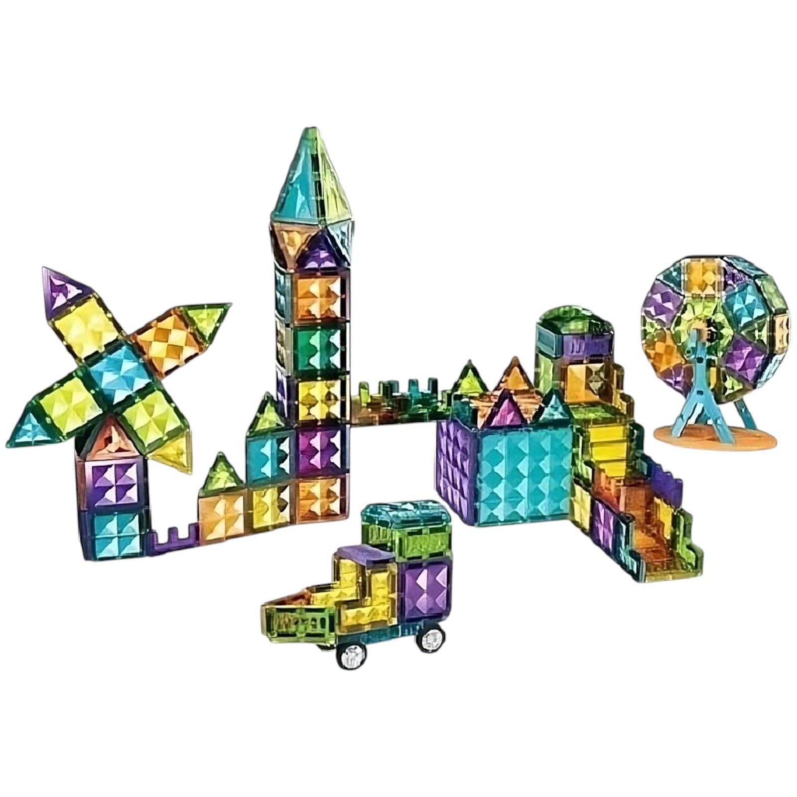 Конструктор детский магнитный 9960 B 168 дет. (29272385) Конструктор детский магнитный 9960 B 168 дет. (29272385)