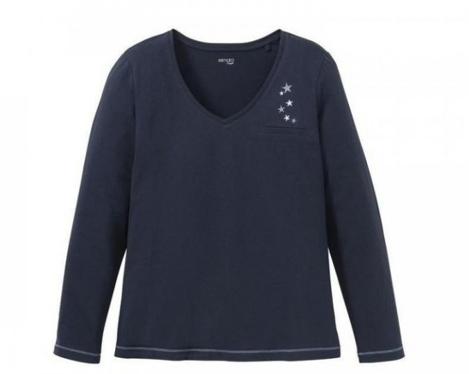 Пижама Esmara 132K XS Синий/Разноцветный (132K/XS) - фото 5 Пижама Esmara 132K XS Синий/Разноцветный (132K/XS) - фото 5