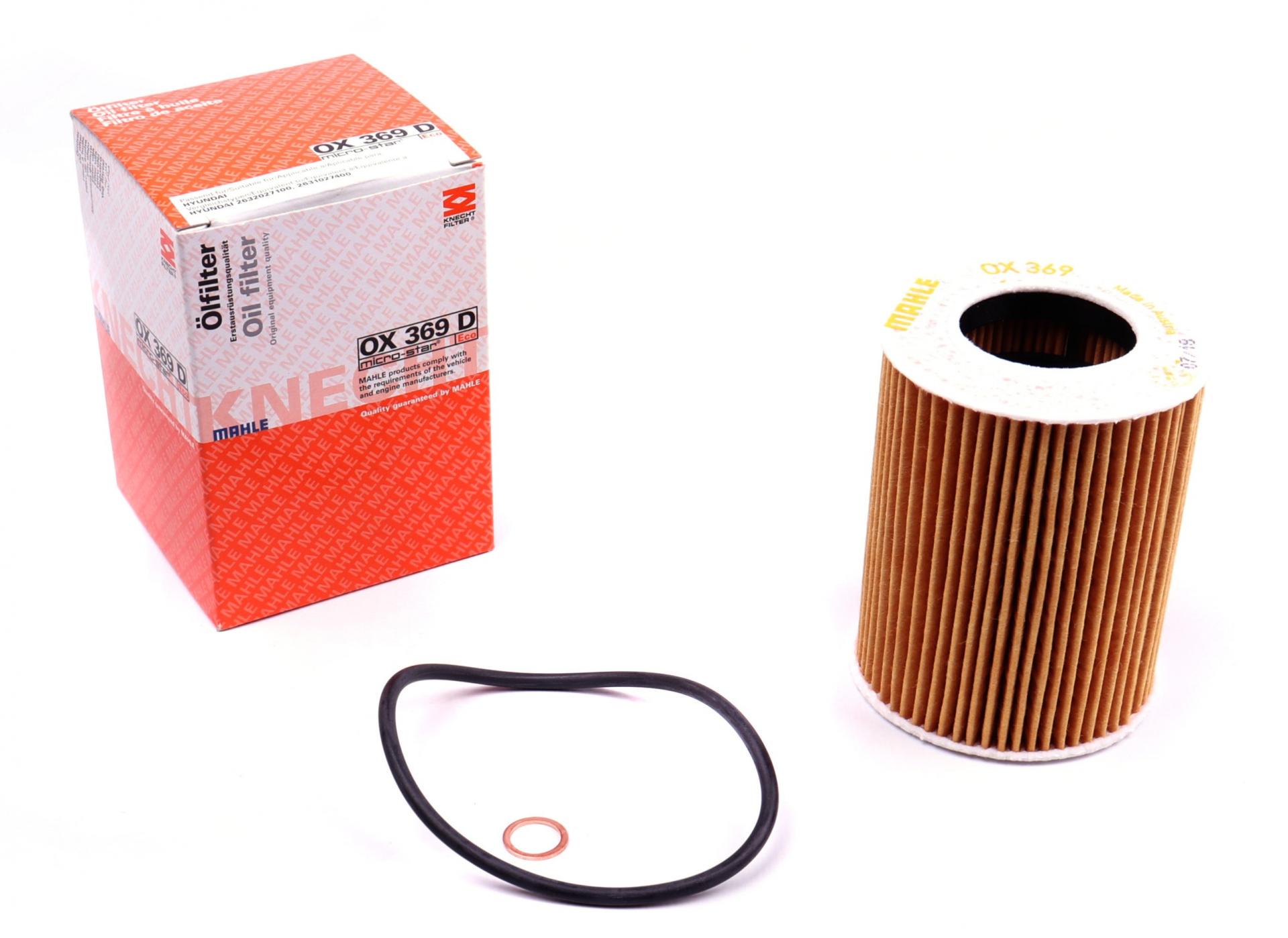 Фильтр масляный KNECHT для Hyundai Accent 1,5CRDi 02-05/Kia Cee'd 2,0CRDi 07-12 (OX 369D)