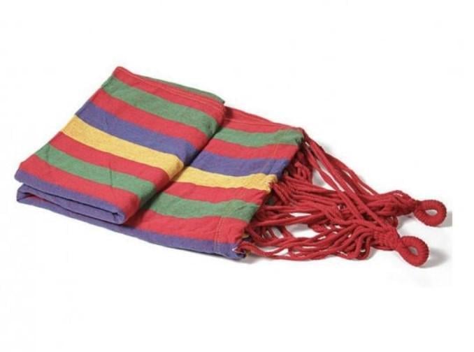 Гамак гавайский 200x80 см c перекладиной подвесной Красный (2104618619) - фото 2