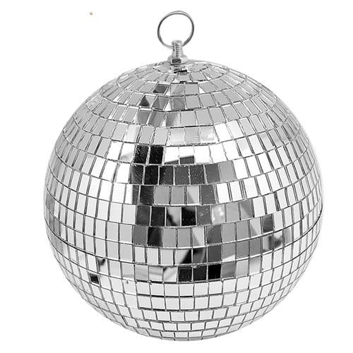 Елочная игрушка Stenson Шар Диско 9437-25 25 см 1 шт. (744a088e)