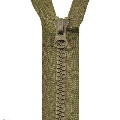 Молния тракторна YKK №5 разъемная 75 см Хаки